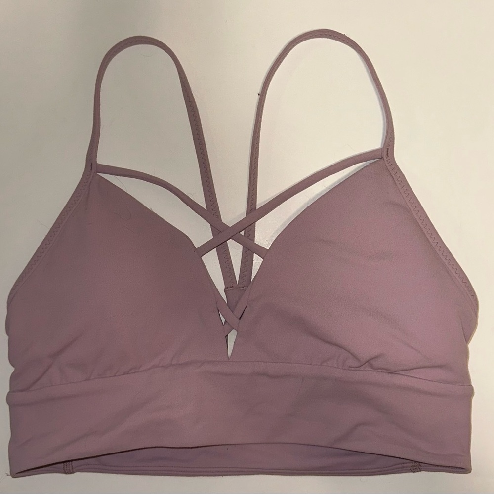Lululemon Expand Your Limits Bra Antoinette Women’s Size 8 Purple Sports Bra - Picture 3 of 5